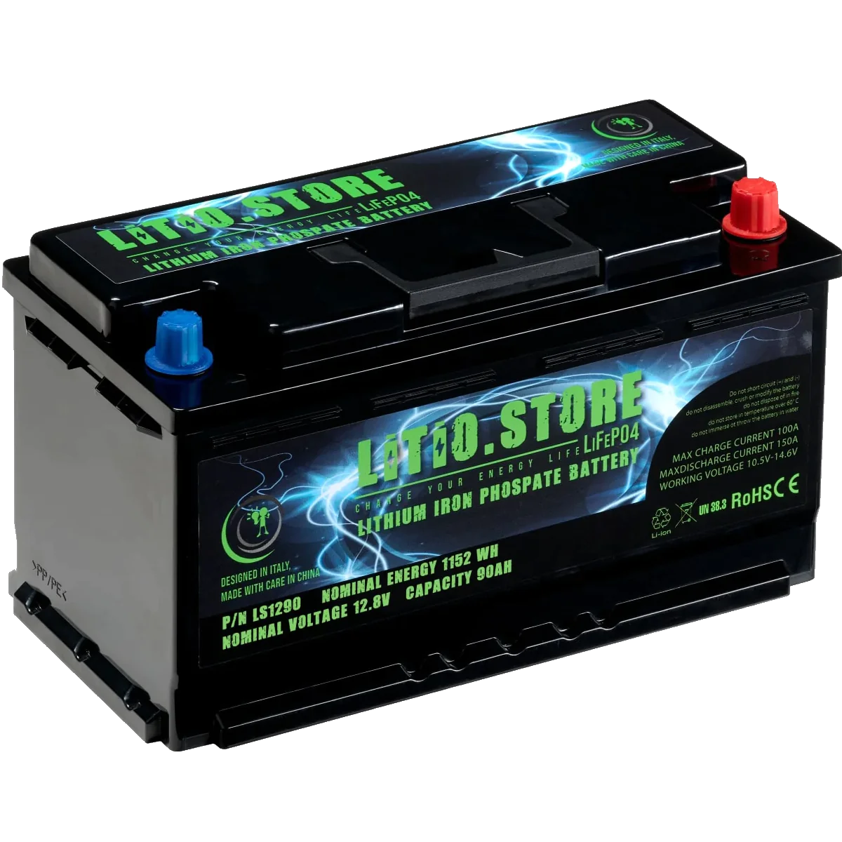 LITIO STORE batterie LiFePo4 tutte le taglie!!