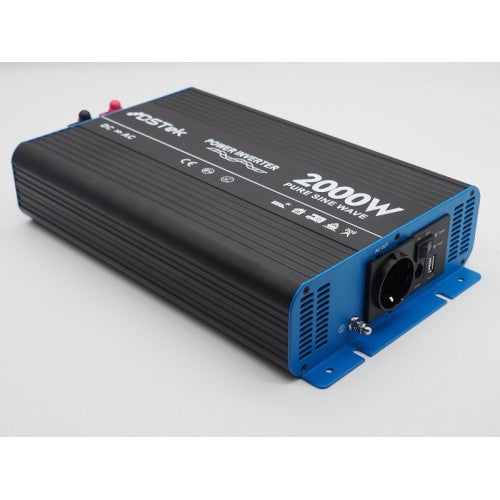 DS Tek Inverter Onda Pura DC-AC 2000W / 4000W con comando remoto
