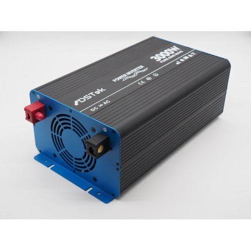 DS Tek Inverter Onda Pura DC-AC 3000W / 6000W con comando remoto