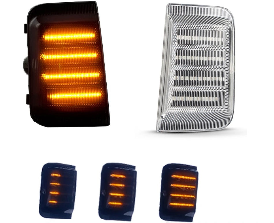Frecce specchietto dinamiche LED omologate FIAT/CITROEN/PEUGEOT
