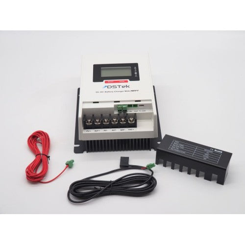 DS Tek caricabatterie DC-DC + MPPT Solar charger - doppio ingresso (30A - 400W) - senza ventola