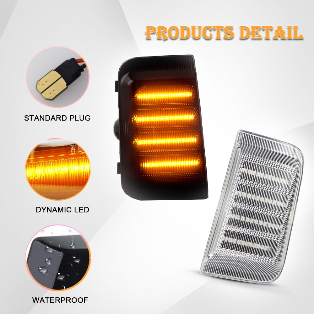 Frecce specchietto dinamiche LED omologate FIAT/CITROEN/PEUGEOT