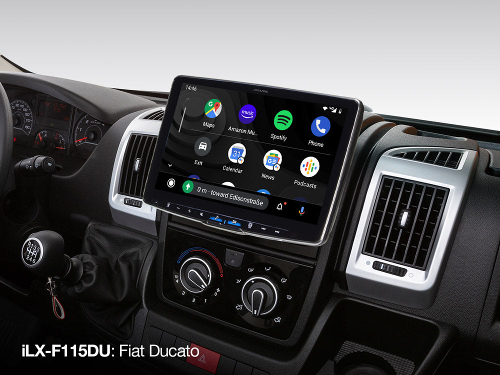Alpine Halo 11 iLX-F115D KIT DUCATO X250 X290 senza radio originale
