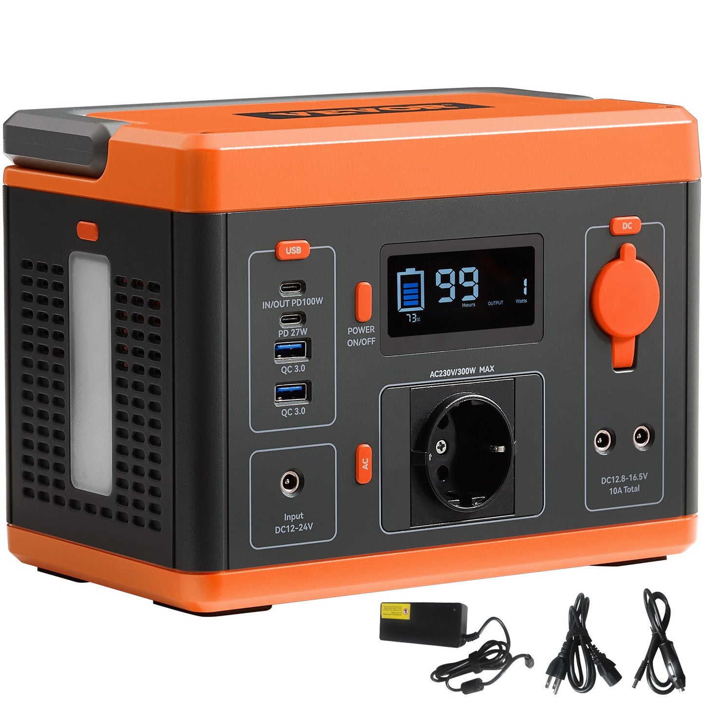 VEVOR PowerStation 296Wh 300W