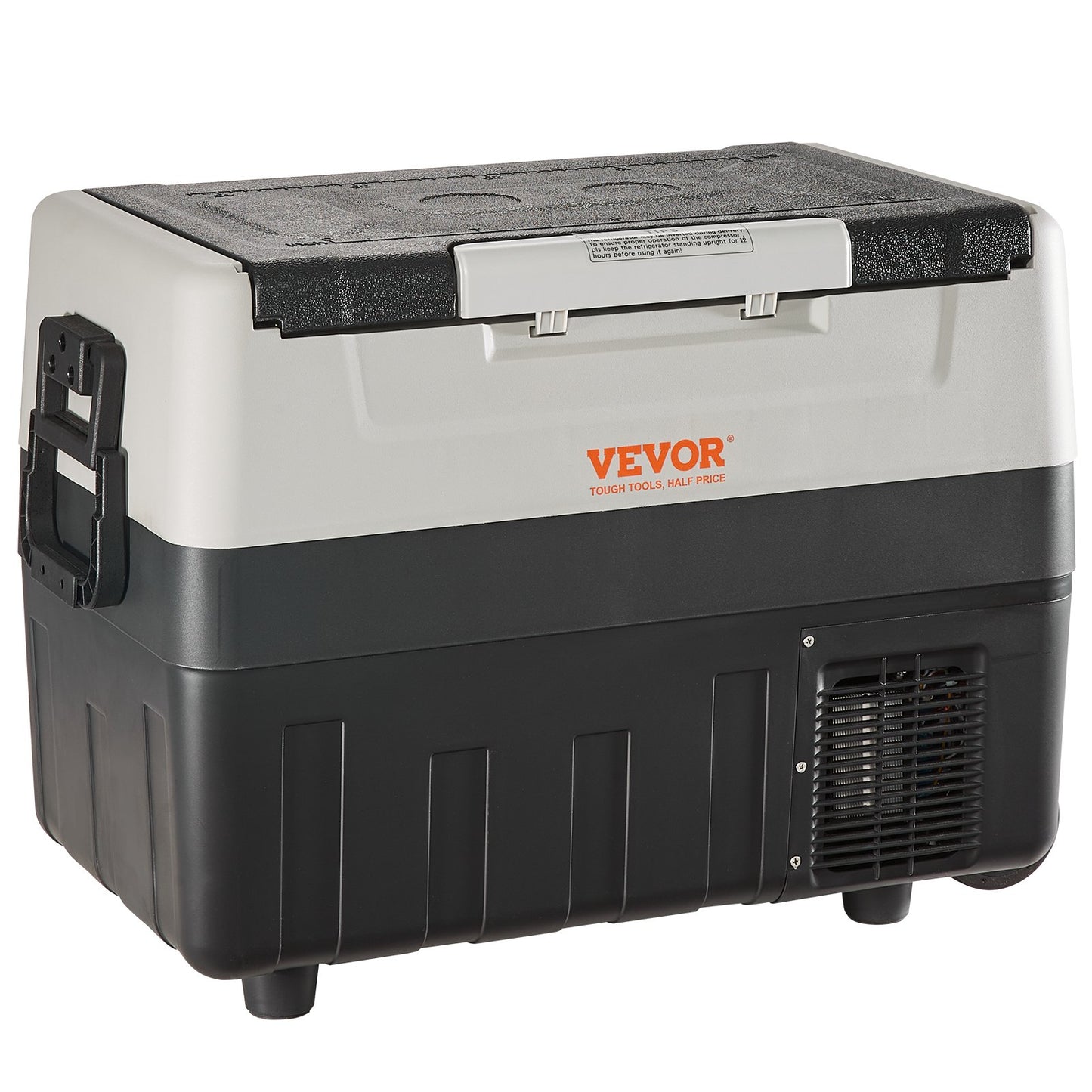 VEVOR NUOVO Frigorifero per Auto, 35 Litr Frigo Compressore Congelatore Portatile Elettrico per Campeggio, con Ruote, a Doppia Zona, 0,6kW.h Da -20°C a 10°C Regolabile Frigo Termico per Auto Camion Barca