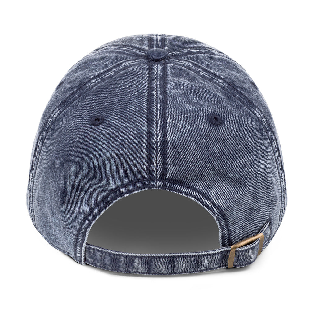 Cappello Visiera con ricamo bianco